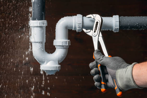 Professional Water Line Repair technician working in Delmar, DE